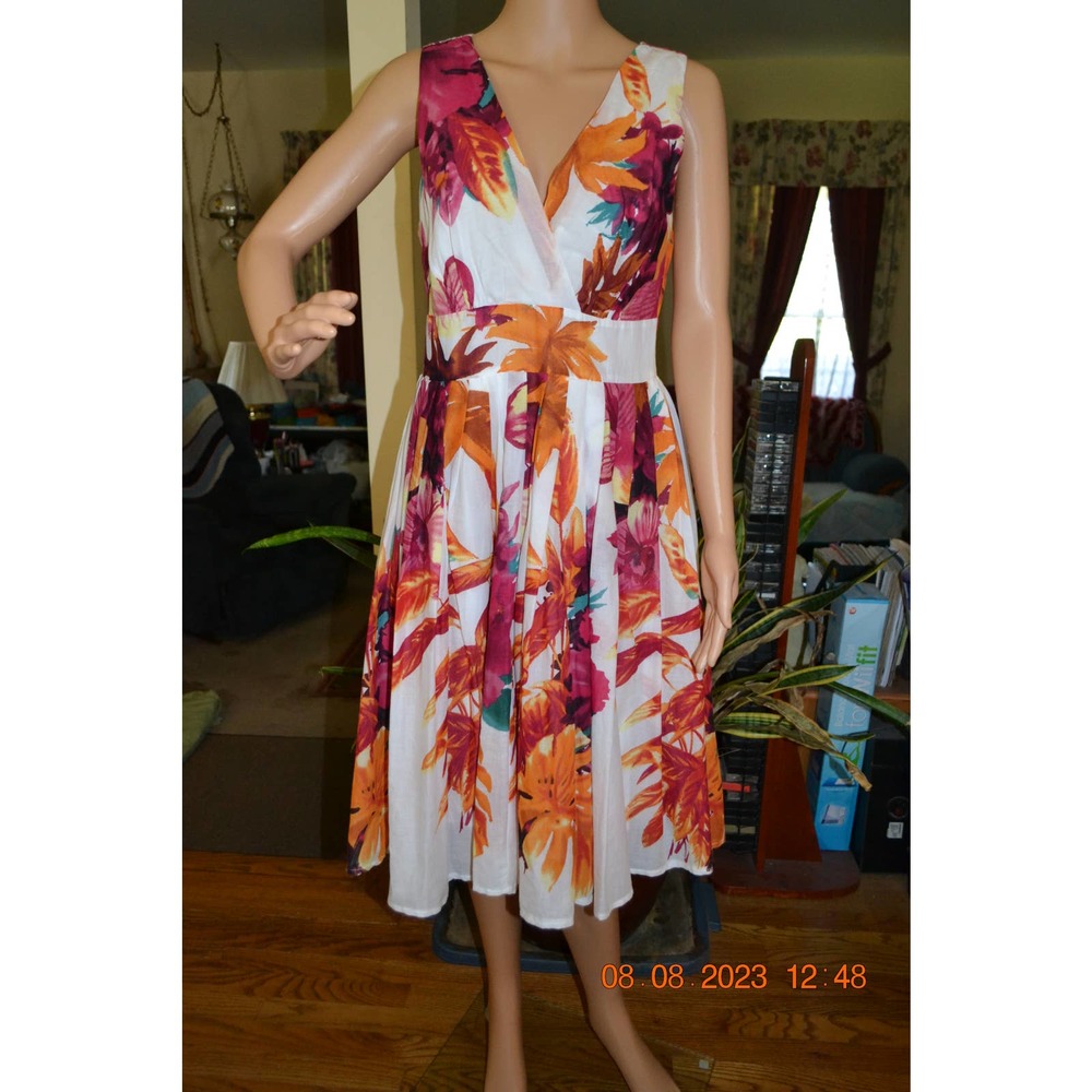 Aryeh Floral Print Dress NWT  (L)